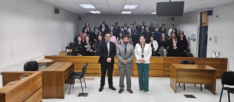 Corte de Apelaciones de Valdivia capacita a alumnos de clínica jurídica en tramitación digital de causas