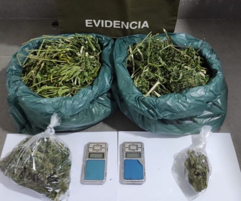 Carabineros del OS7 detuvieron a hombre por venta de drogas en Coñaripe