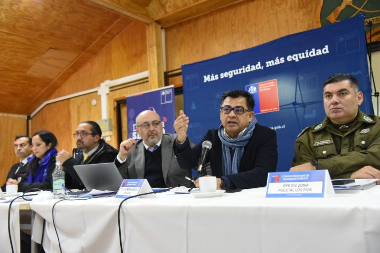 Consejo Regional de Seguridad Pública definió prioridades para período 2024-2025