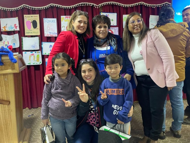Estudiantes de Lago Ranco incentivan a sus familias a vivir en un ambiente libre de humo de tabaco