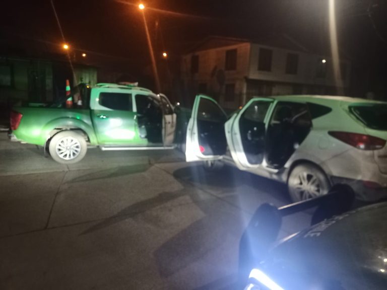 Carabineros detiene a 5 individuos por robos con intimidación en San José de la Mariquina