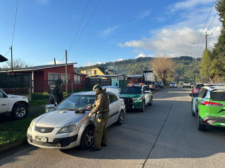 Labor antidrogas dejó 3 detenidos por tráfico y el decomiso de droga, arma y municiones