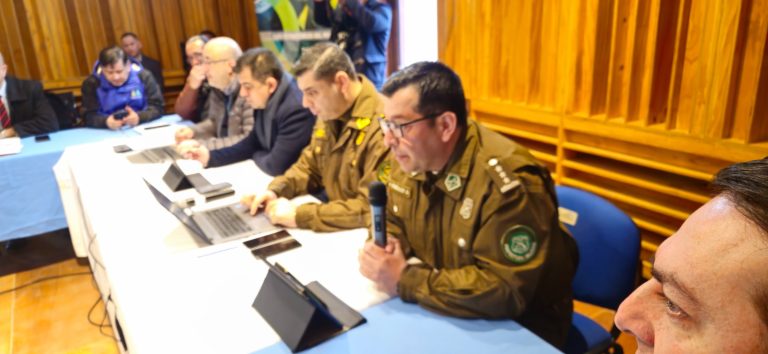 Nueva sesión STOP informó baja de un 3,9% en delitos de mayor connotación social