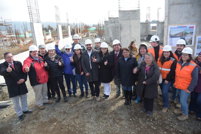 Construcción de nuevo hospital de Los Lagos que proyecta atender a 25 mil usuarios tiene un 10% de avance