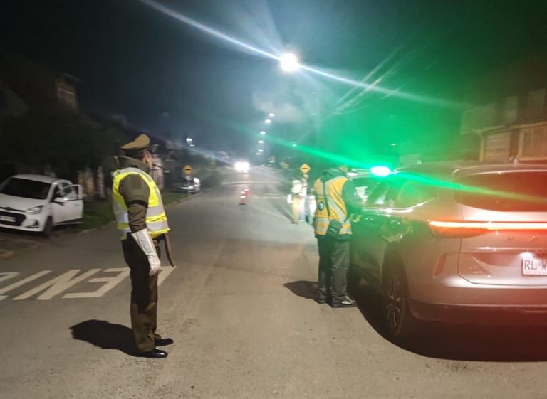 Inicia serie de operativos de controles viales nocturnos