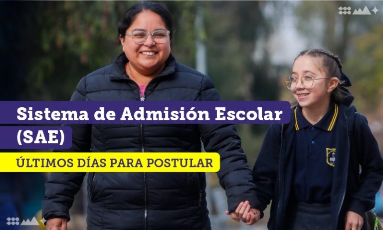 Últimos días para postular al Sistema de Admisión Escolar: el plazo vence el viernes 30 de agosto