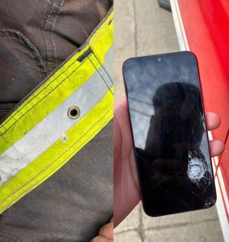 Disparo de un postón sufrió bombero en La Unión