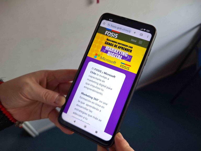 ¡Atención Los Ríos!: El FOSIS y Microsoft Chile lanzan mil cupos para capacitación en Marketing Digital