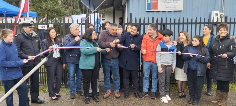 Inauguraron nuevas oficinas del Registro Civil en Choshuenco
