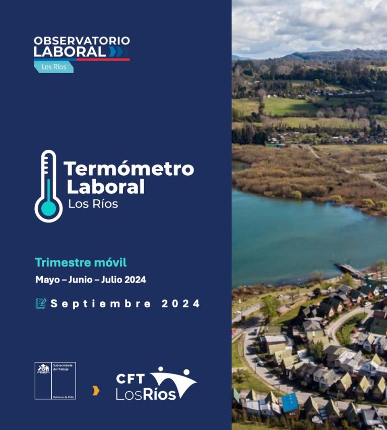 Tasa de desocupación regional registra una baja en Los Ríos