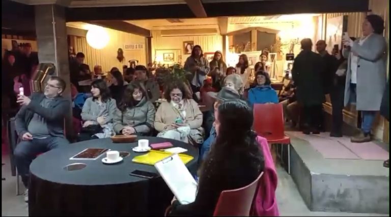 Unas cincuenta personas participaron en Gala literaria en La Unión