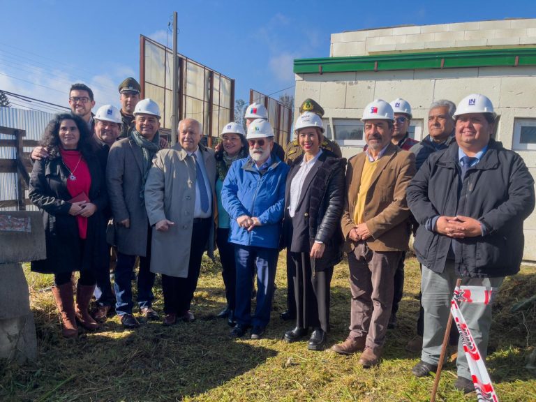 Tras paralización de más de 2 años, MOP reinicia construcción de Subcomisaria de Carabineros de Mariquina