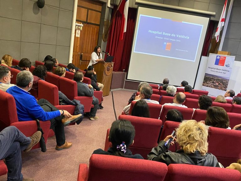 Servicio de Salud presentó avance del Estudio Preinversional del futuro Hospital Base a la comunidad funcionaria