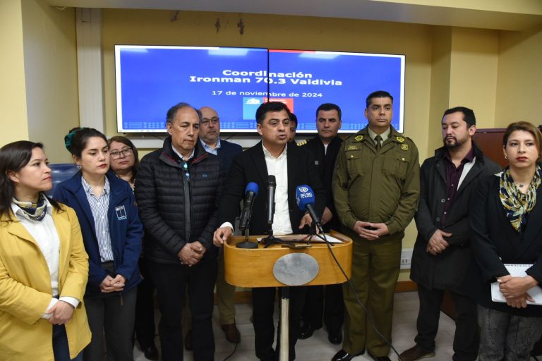 Delegado Presidencial coordina seguridad para el Ironman 70.3 K