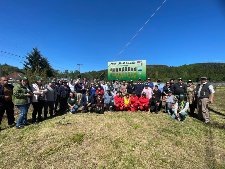 Inauguraron Parque Urbano de Malalhue
