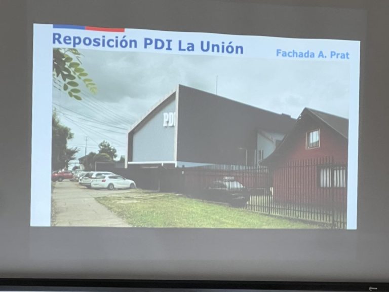 Senadora Gatica solicitó recursos para construir cuartel PDI La Unión el 2025