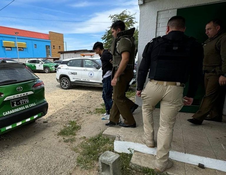 Patrullas Mixtas detienen a ladrón con amplio prontuario tras robo en Escuela Francia