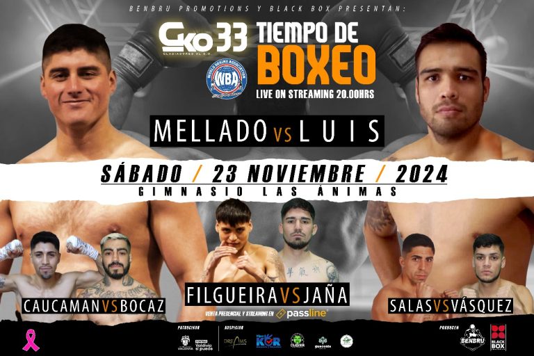 Valdivia se prepara para una vibrante velada de boxeo