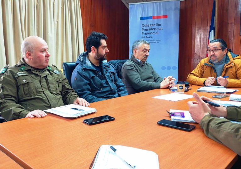 Delegado Alejandro Reyes destaca trabajo de Mesa Provincial de Seguridad en Salud y anuncia ejecución de plan provincial