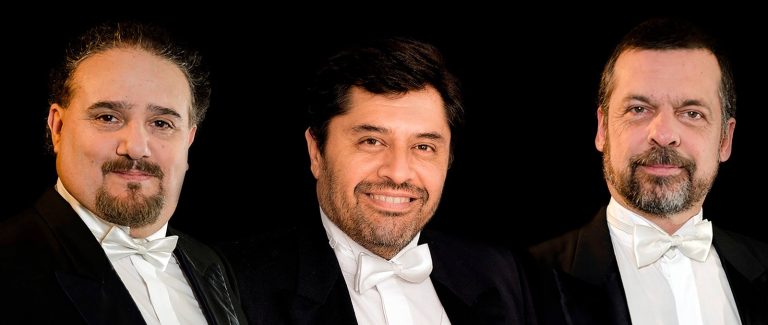 Teatro Regional Cervantes celebra su aniversario 89 con Los Tres Tenores Chilenos