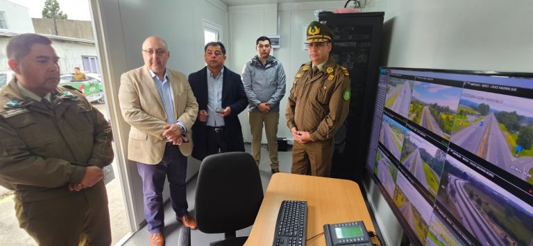 Video vigilancia en ruta 5 sur inicia marcha blanca