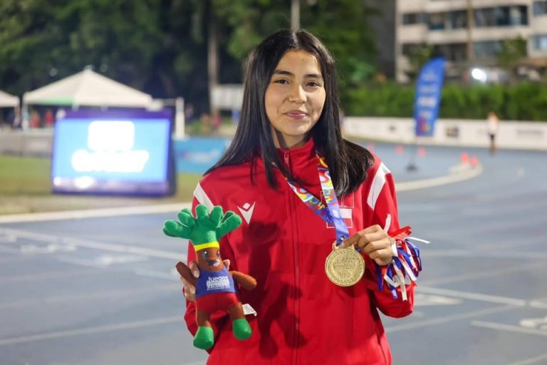 Brillante participación de Valentina Cancino en Sudamericanos Escolares