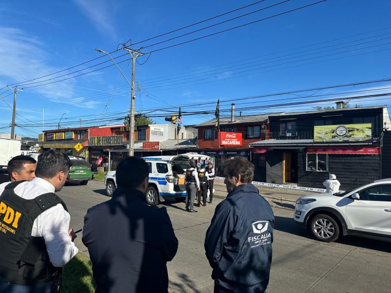 Fiscalía de Los Ríos y PDI detienen a autores de homicidio con arma de fuego en una panadería en Valdivia