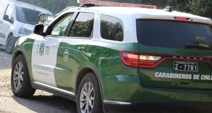 Carabineros de Panguipulli detiene a dos personas con antecedentes por robo en lugar habitado