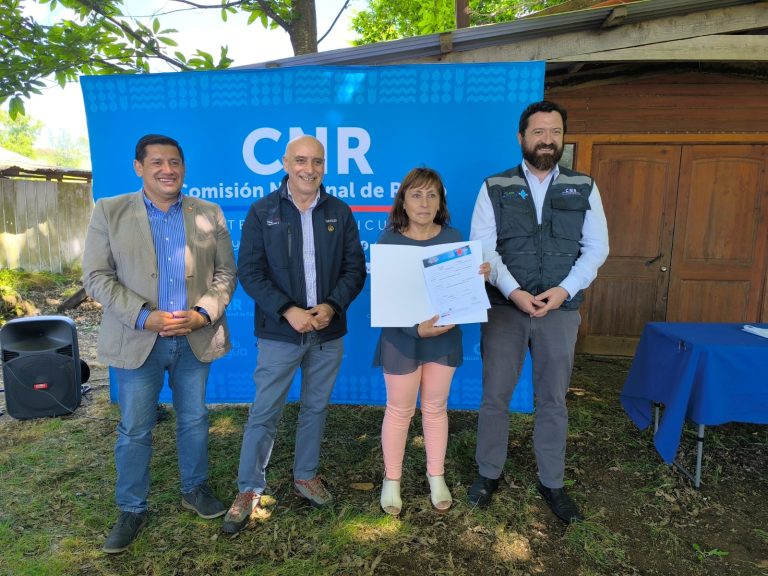 Comisión Nacional de Riego entrega esperada bonificación para proyecto asociativo de Comunidad Indígena