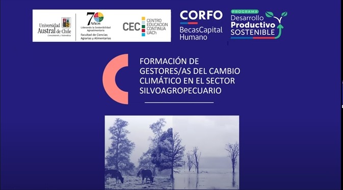 Dan inicio a Diplomado en mitigación y adaptación al cambio climático en el sector silvoagropecuario
