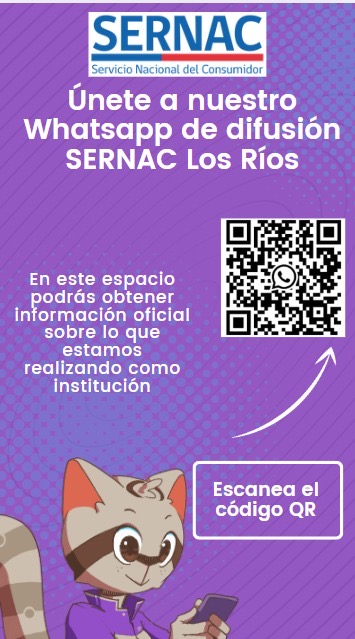 SERNAC en Los Ríos habilitó grupo de wahtsapp para informar sobre actividades y derechos del consumidor