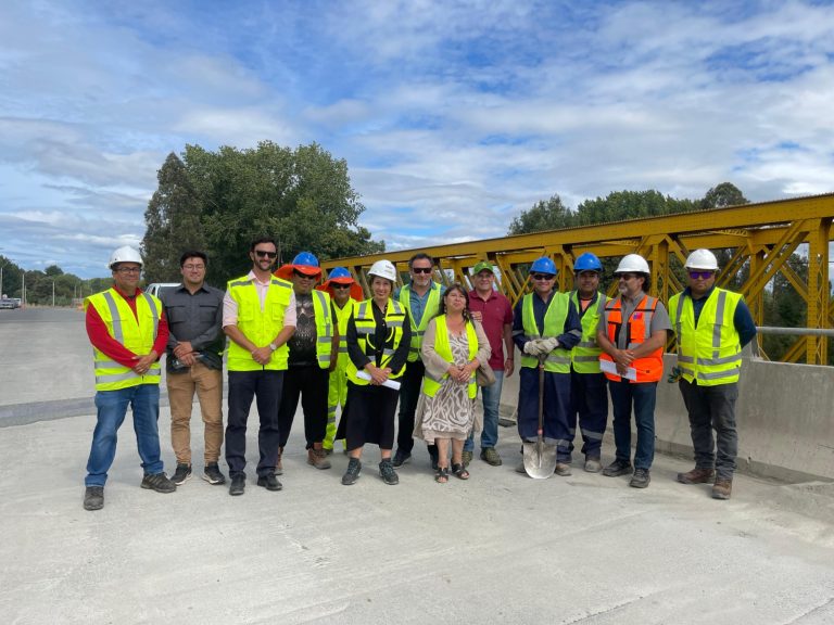 MOP reinicia obras de terminación del acceso sur a Máfil por sector de Huillón, que fueron paralizadas el año 2022