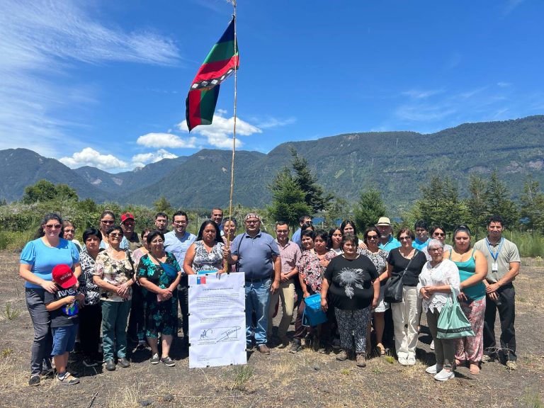 Comunidad indígena Newen Koñofall de Coñaripe recibió concesión de Bienes Nacionales