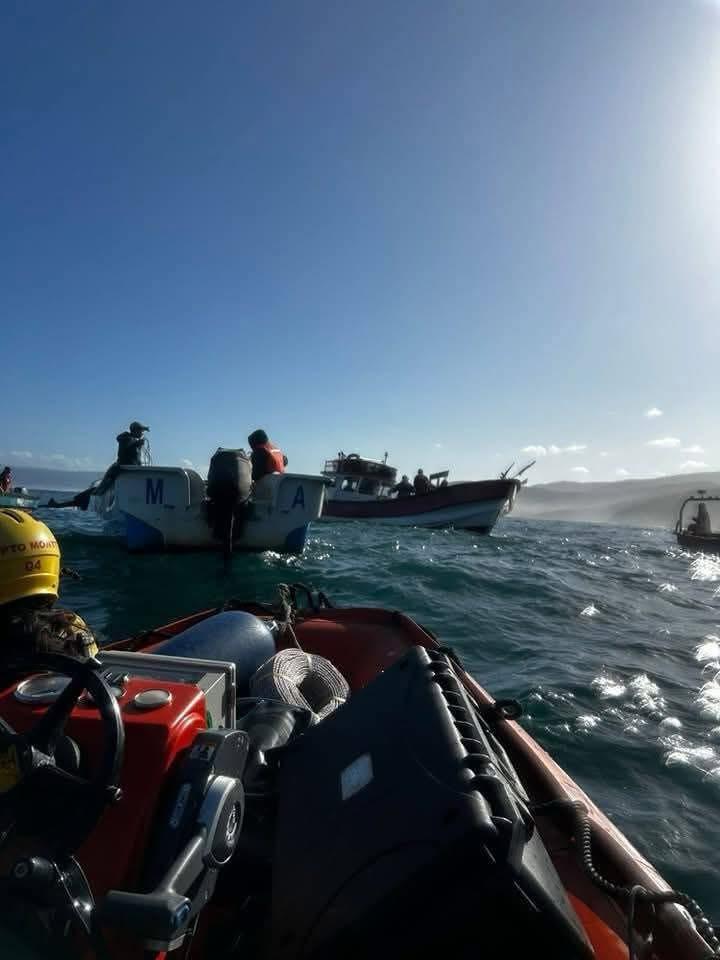 Aumentan a 7 los fallecidos en tragedia marítima en Bahía Mansa