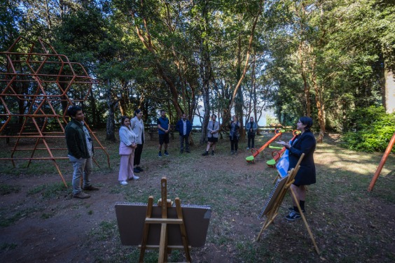 Subdere y Municipalidad de Valdivia anuncian mejoramiento al Parque Vergara Dávila en Niebla