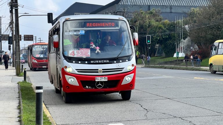 Anuncian reajuste en tarifas del transporte público en Valdivia