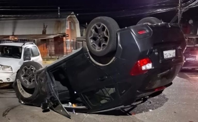 Fiscalía formalizó a imputado ebrio que causó daños a 3 vehículos en Valdivia