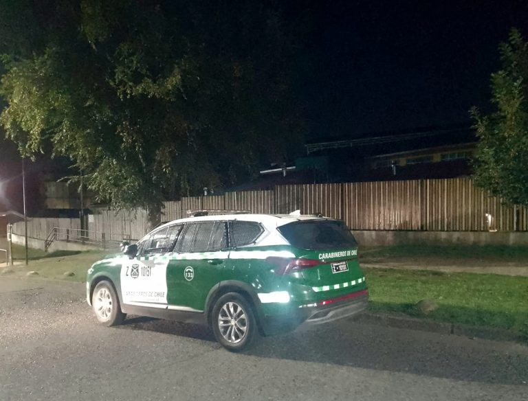 Carabineros detiene a individuo por robo en jardín infantil de Valdivia