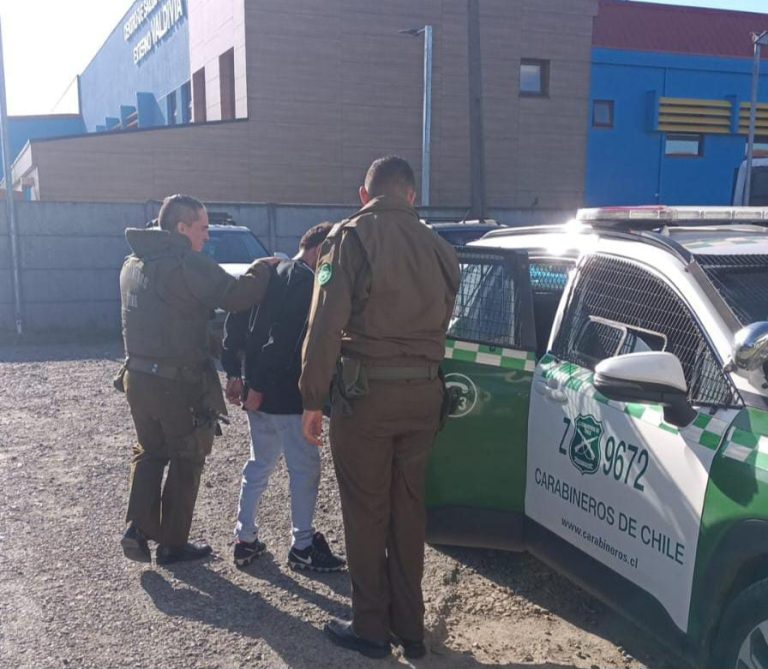 Carabineros detiene a ladrón en Valdivia: tenía 10 reiteraciones y burló arresto domiciliario