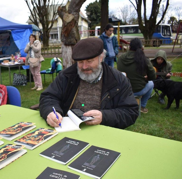 Jack Elkyon representará al sur de Chile en la Feria del Libro de Bogotá