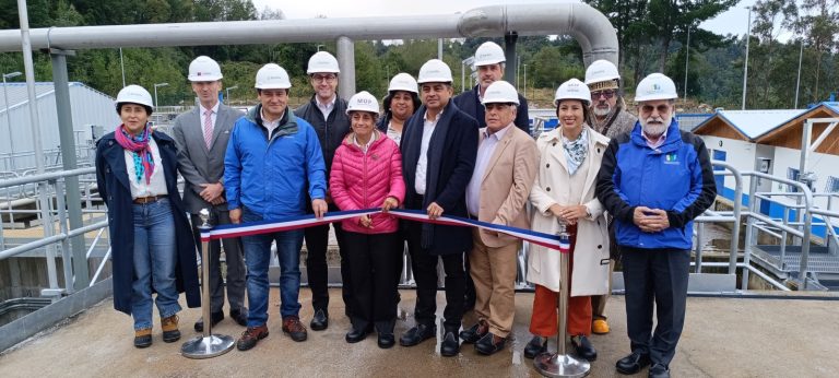 Inauguran en Futrono planta de tratamiento de aguas servidas más moderna de Sudamérica