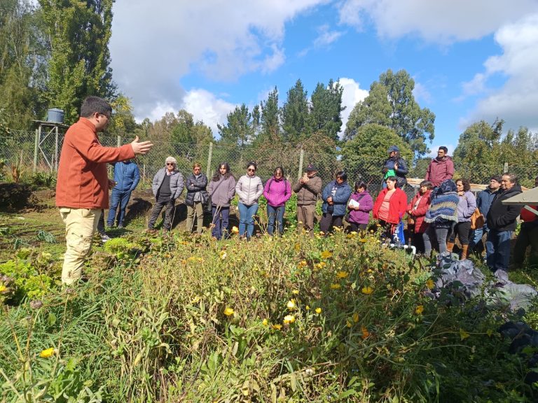 Programa TAS de INDAP realiza capacitación en diseño predial para impulsar prácticas sostenibles en la Agricultura Familiar Campesina