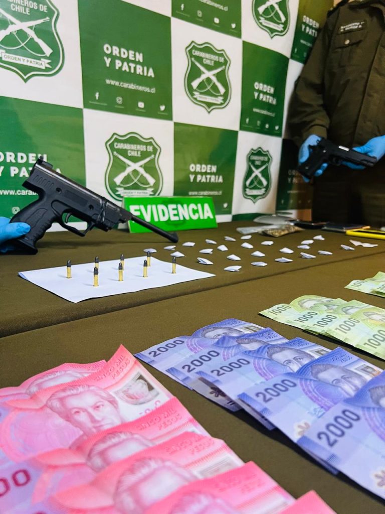 En Paillaco Carabineros del OS7 desarticuló organización criminal dedicada a la venta de drogas