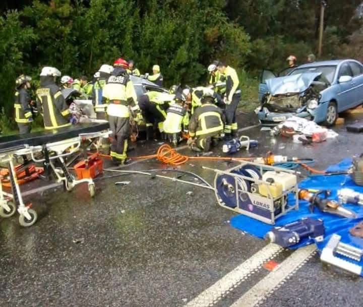 Fatal accidente en ruta T-206 deja dos fallecidos y cuatro lesionados