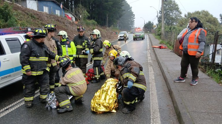 Simulacro en población Las Lajas de Los Lagos contó con alta participación vecinal y fortaleció cultura preventiva