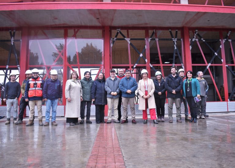 Con 50% de avance sigue en marcha reposición de Cuartel de Bomberos de Malalhue en comuna de Lanco   