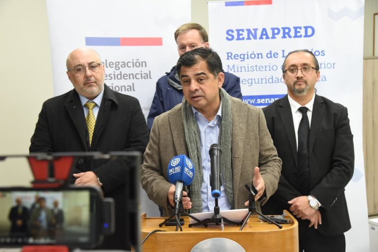 Lanzaron Plan invierno en Los Ríos que abordará con prioridad 429 puntos críticos identificados