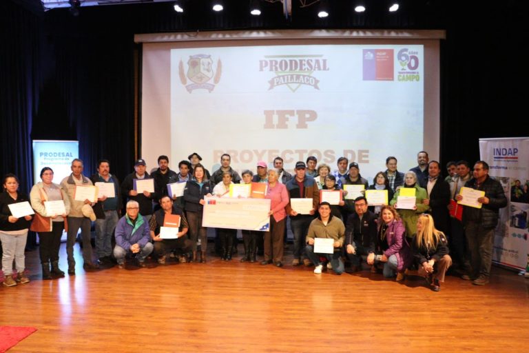 INDAP entrega más de $153 millones a pequeños agricultores de Paillaco