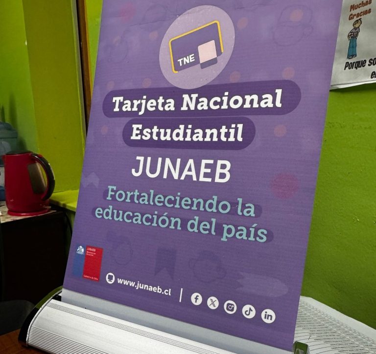 Junaeb llama a revalidar la TNE antes del 31 de mayo
