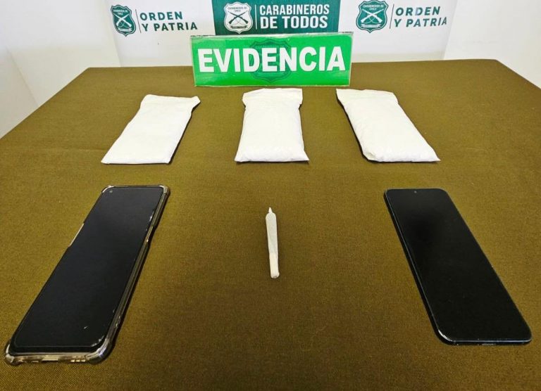 Carabineros del OS7 Valdivia detuvo a mujer venezolana por tráfico de drogas